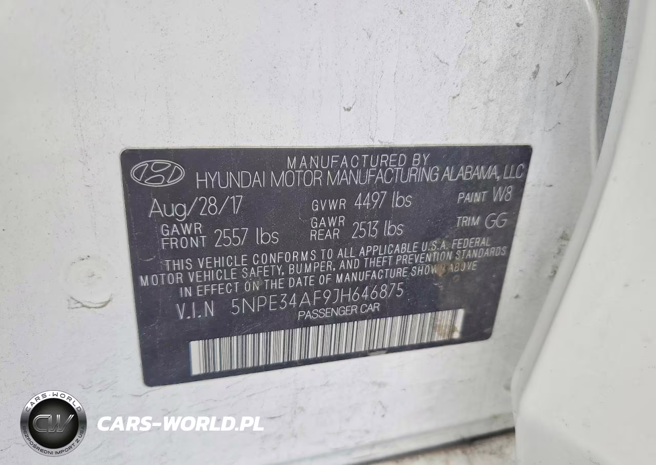 2018 Hyundai Sonata Limited VIN:5NPE34AF9JH646875 - 13