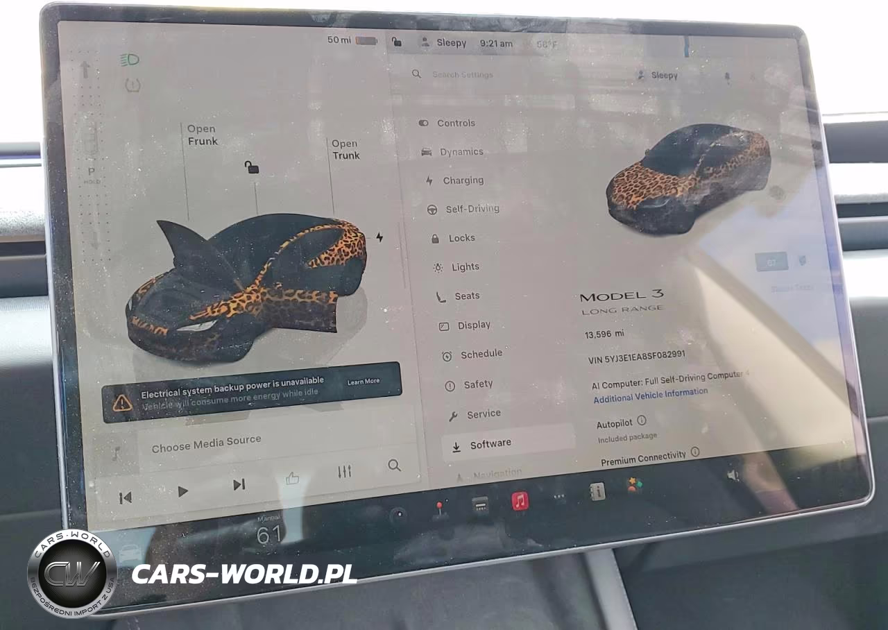 2025 Tesla Model 3 VIN:5YJ3E1EA8SF082991 - 9