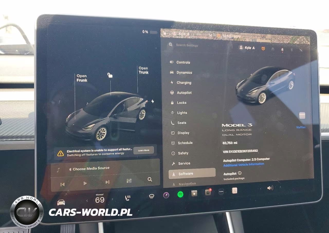 2019 Tesla Model 3 VIN:5YJ3E1EB3KF205492 - 9