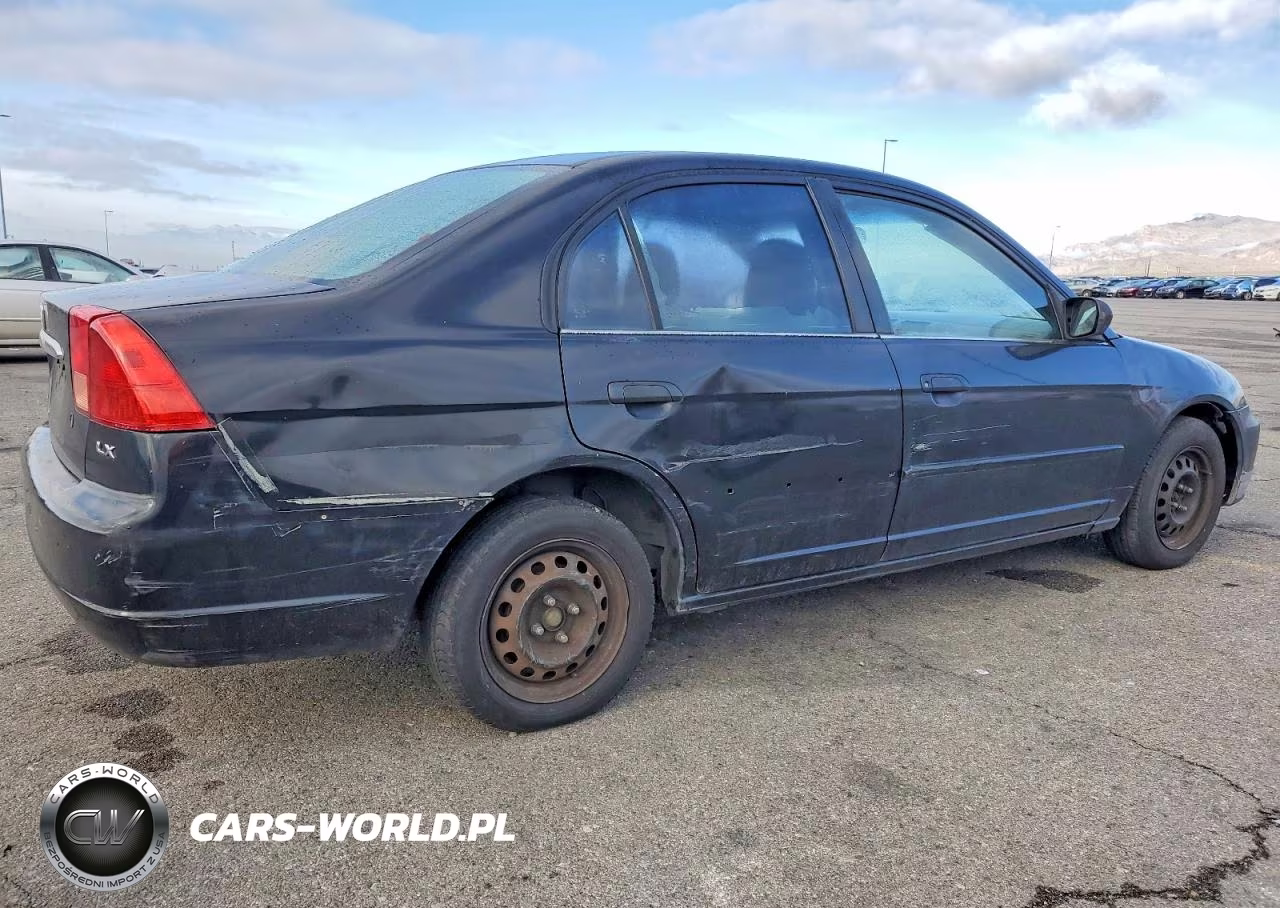 2001 Honda Civic Lx VIN:1HGES16501L043280 - 3