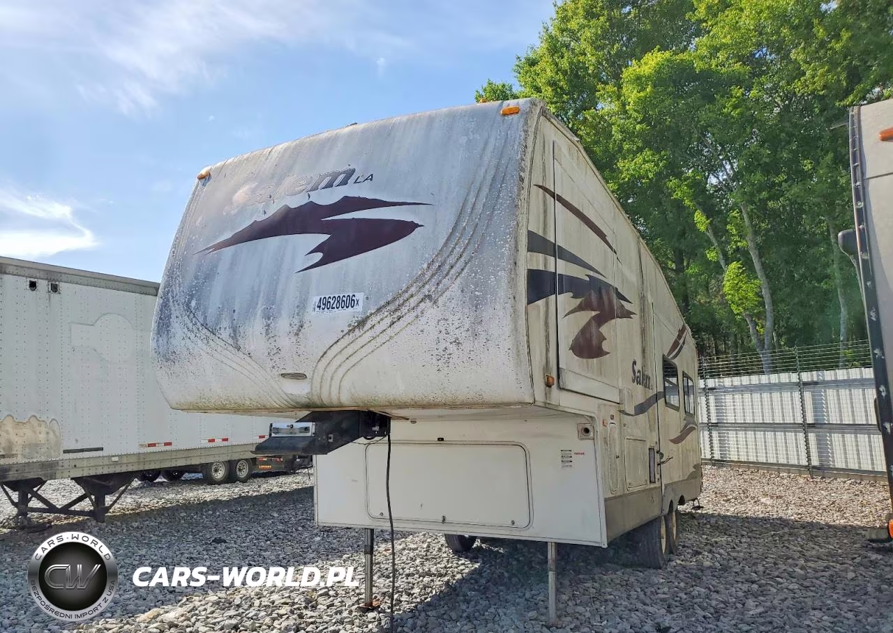 2008 Forest River Salem Camper VIN:4X4FSBZ218U071484 - 2