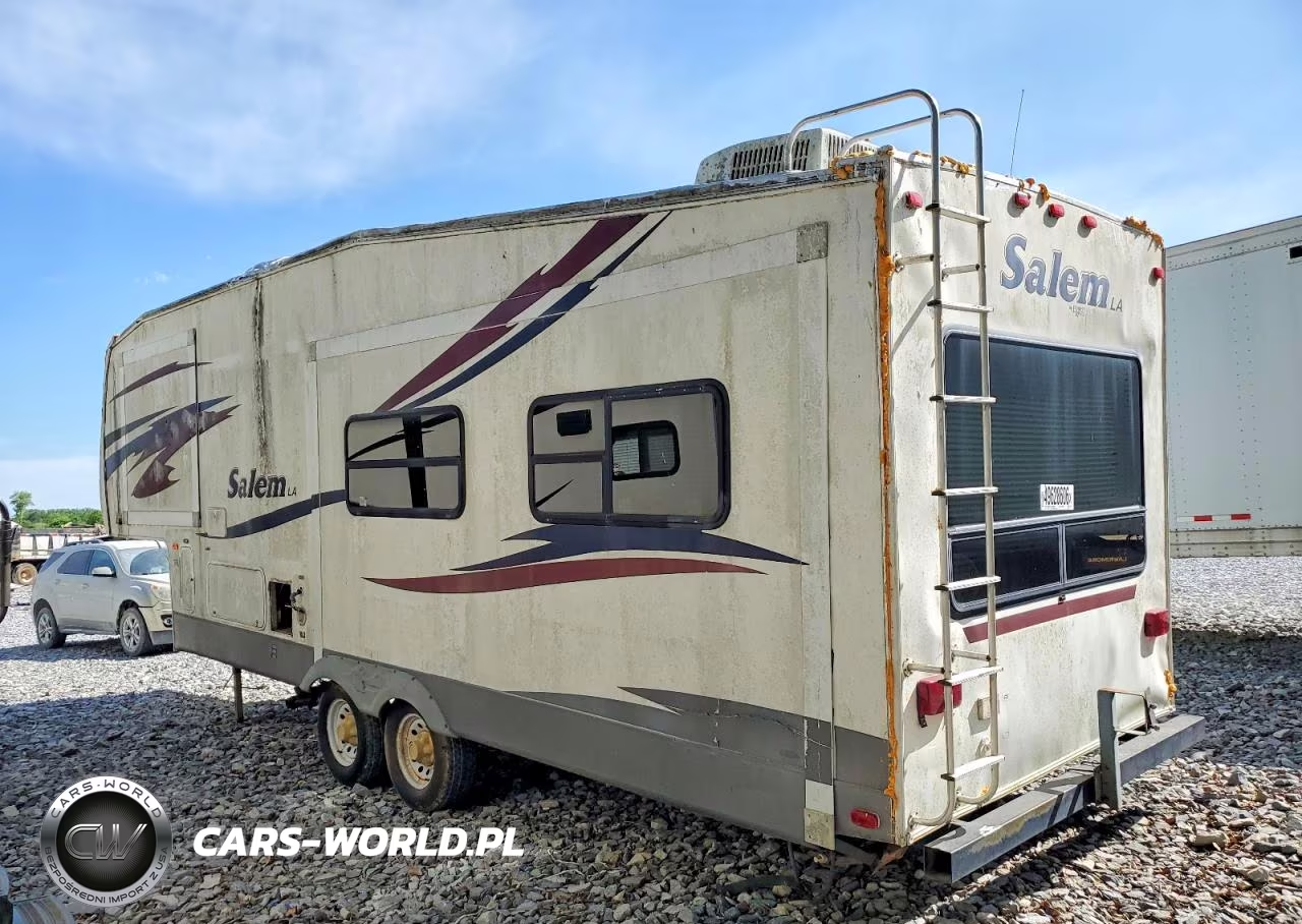 2008 Forest River Salem Camper VIN:4X4FSBZ218U071484 - 3