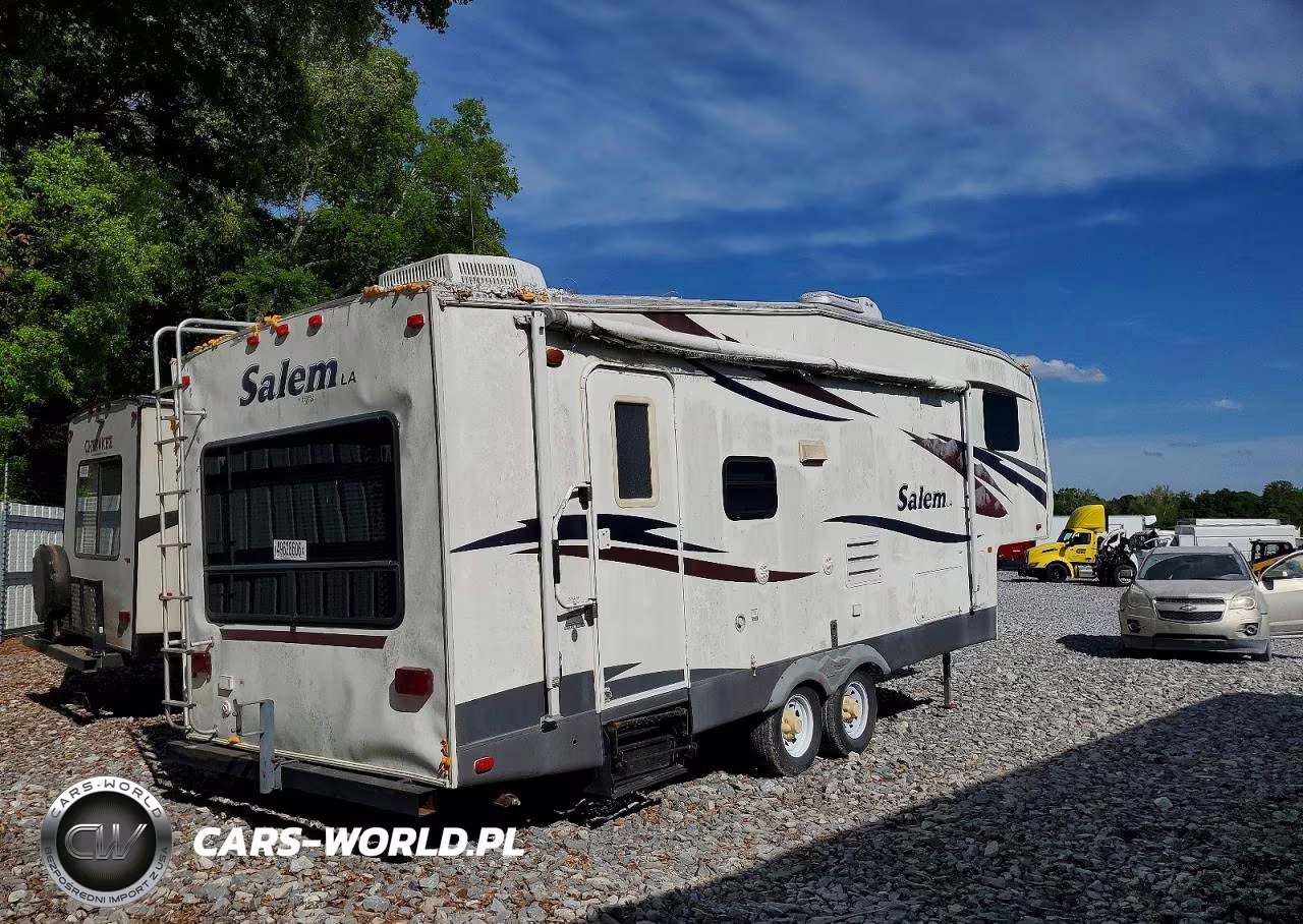 2008 Forest River Salem Camper VIN:4X4FSBZ218U071484 - 4