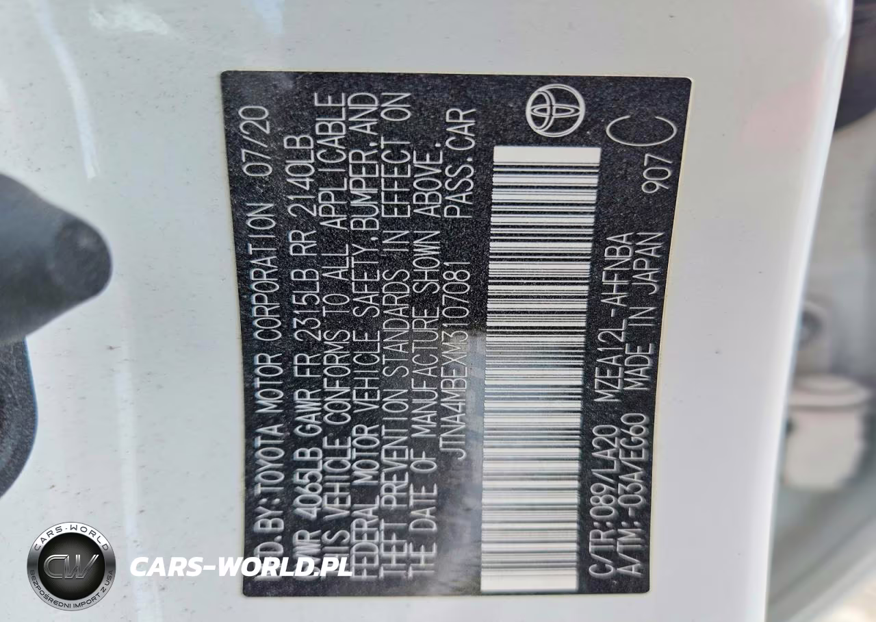 2021 Toyota Corolla Hatchback Xse VIN:JTNA4MBEXM3107081 - 13