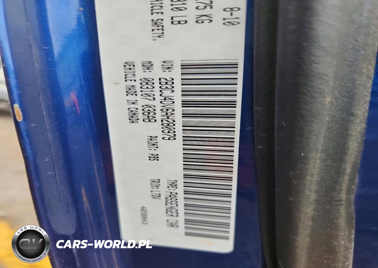 2010 Dodge Challenger Se VIN:2B3CJ4DV6AH280979 - 12