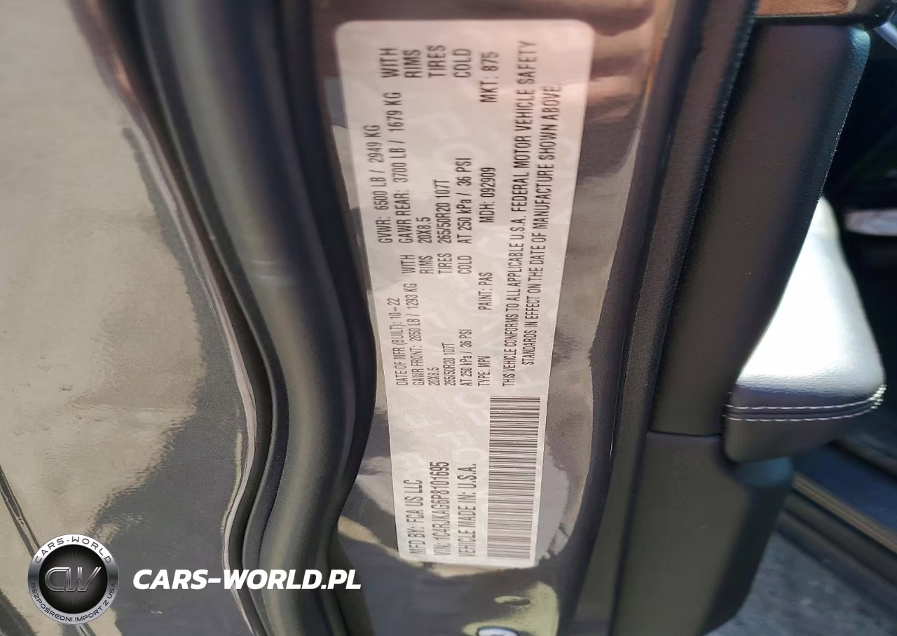 2023 Jeep Grand Cherokee L Laredo VIN:1C4RJKAG6P8101695 - 13