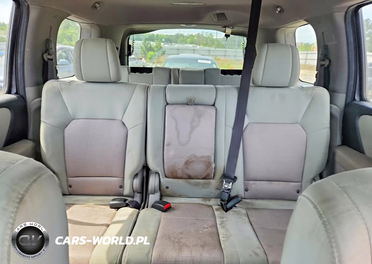 2015 Honda Pilot Se VIN:5FNYF3H39FB034966 - 10