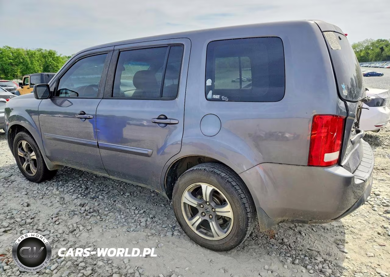 2015 Honda Pilot Se VIN:5FNYF3H39FB034966 - 2