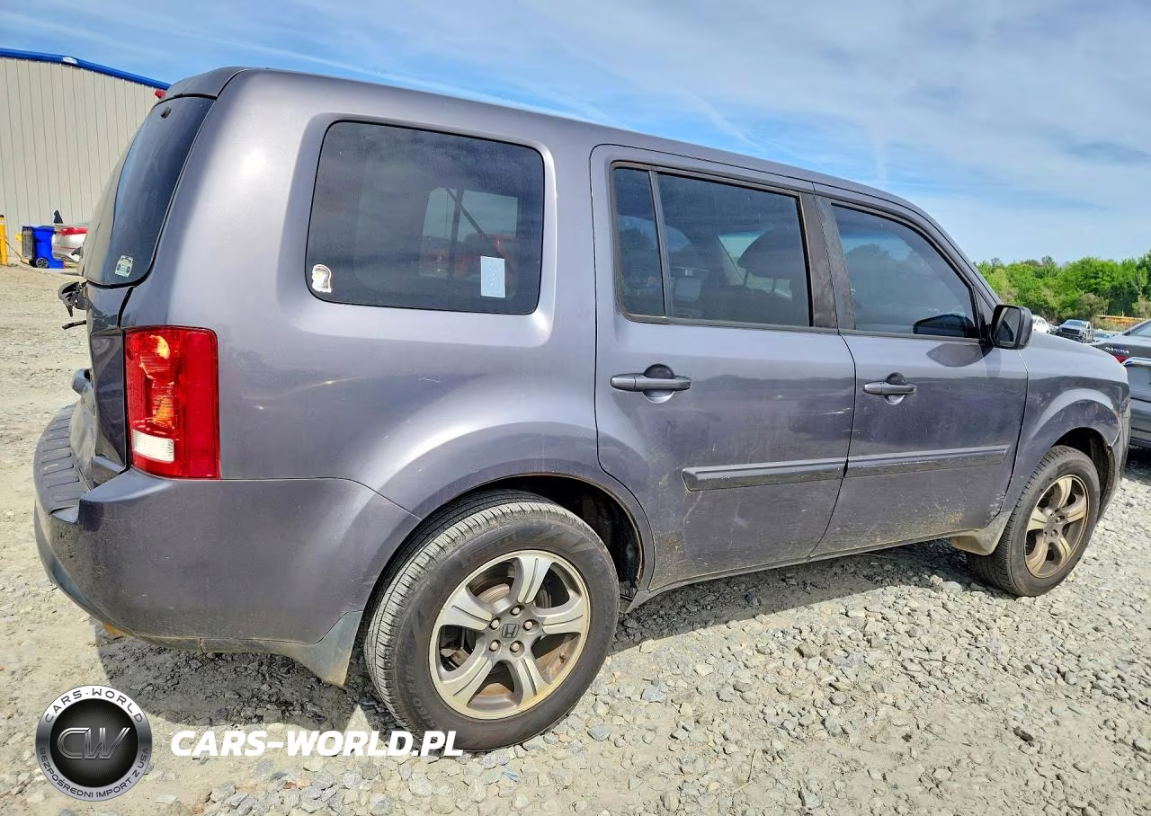2015 Honda Pilot Se VIN:5FNYF3H39FB034966 - 3