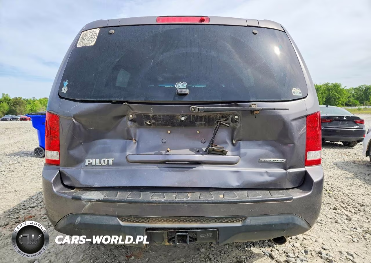 2015 Honda Pilot Se VIN:5FNYF3H39FB034966 - 6