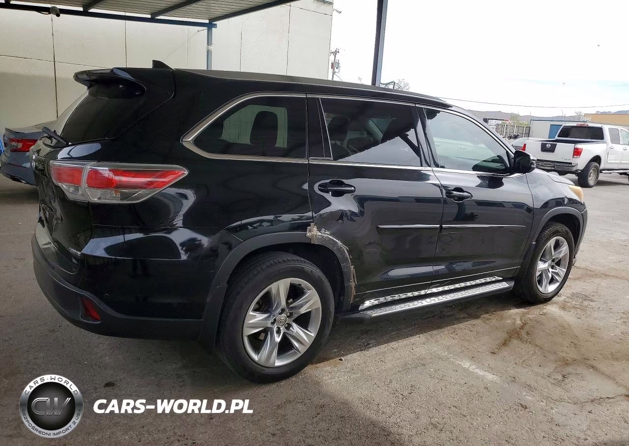 2015 Toyota Highlander Limited VIN:5TDYKRFH3FS076056 - 3
