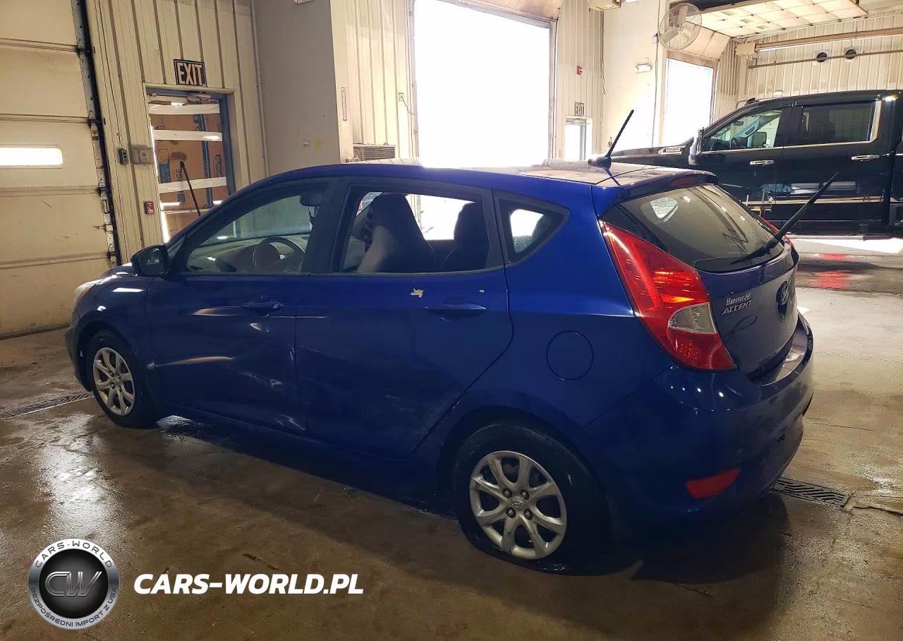 2012 Hyundai Accent Gs VIN:KMHCT5AE3CU033904 - 2
