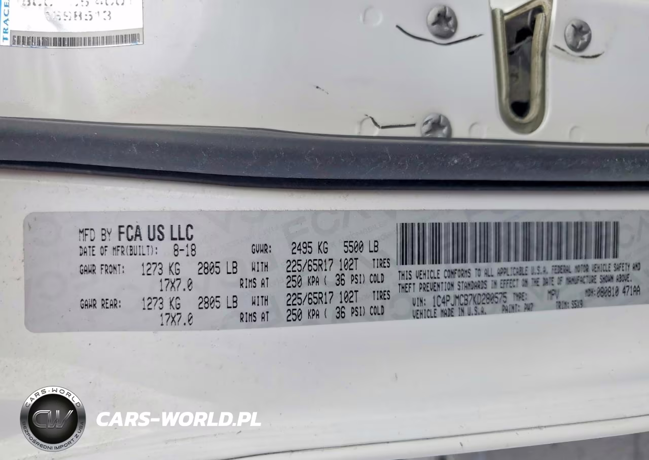 2019 Jeep Cherokee Latitude VIN:1C4PJMCB7KD280575 - 14