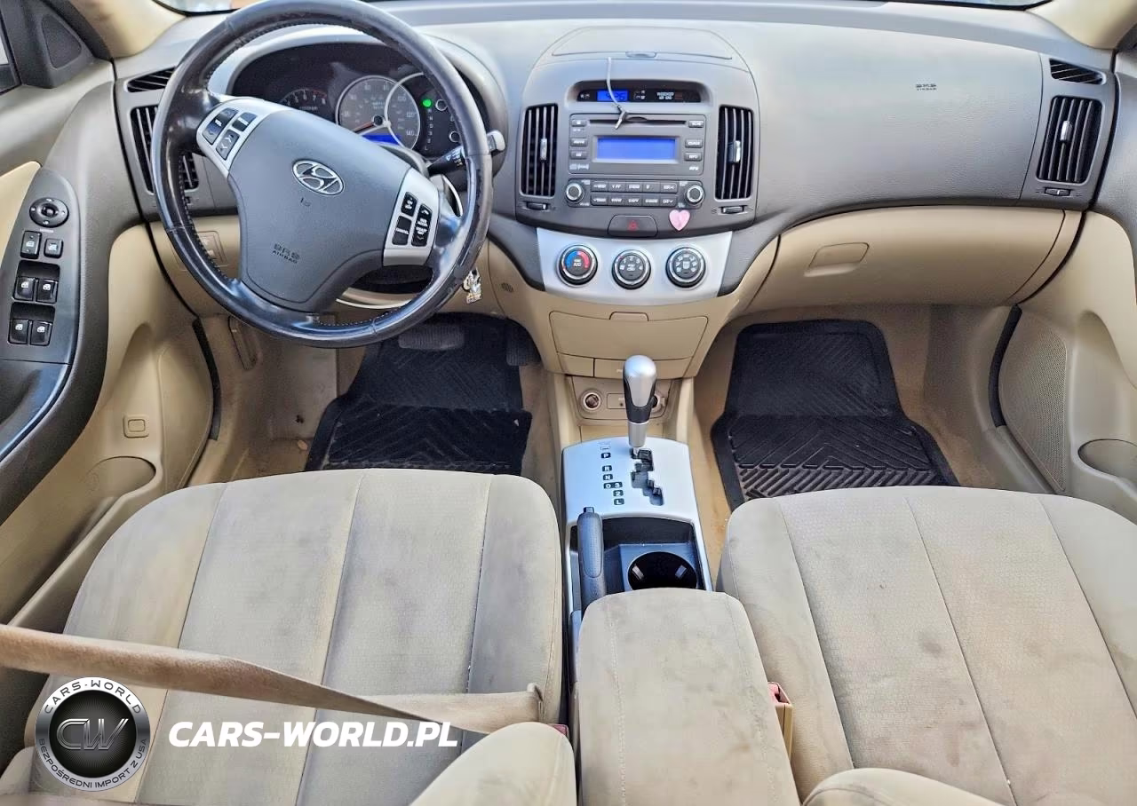 2007 Hyundai Elantra Gls VIN:KMHDU46D87U126550 - 8