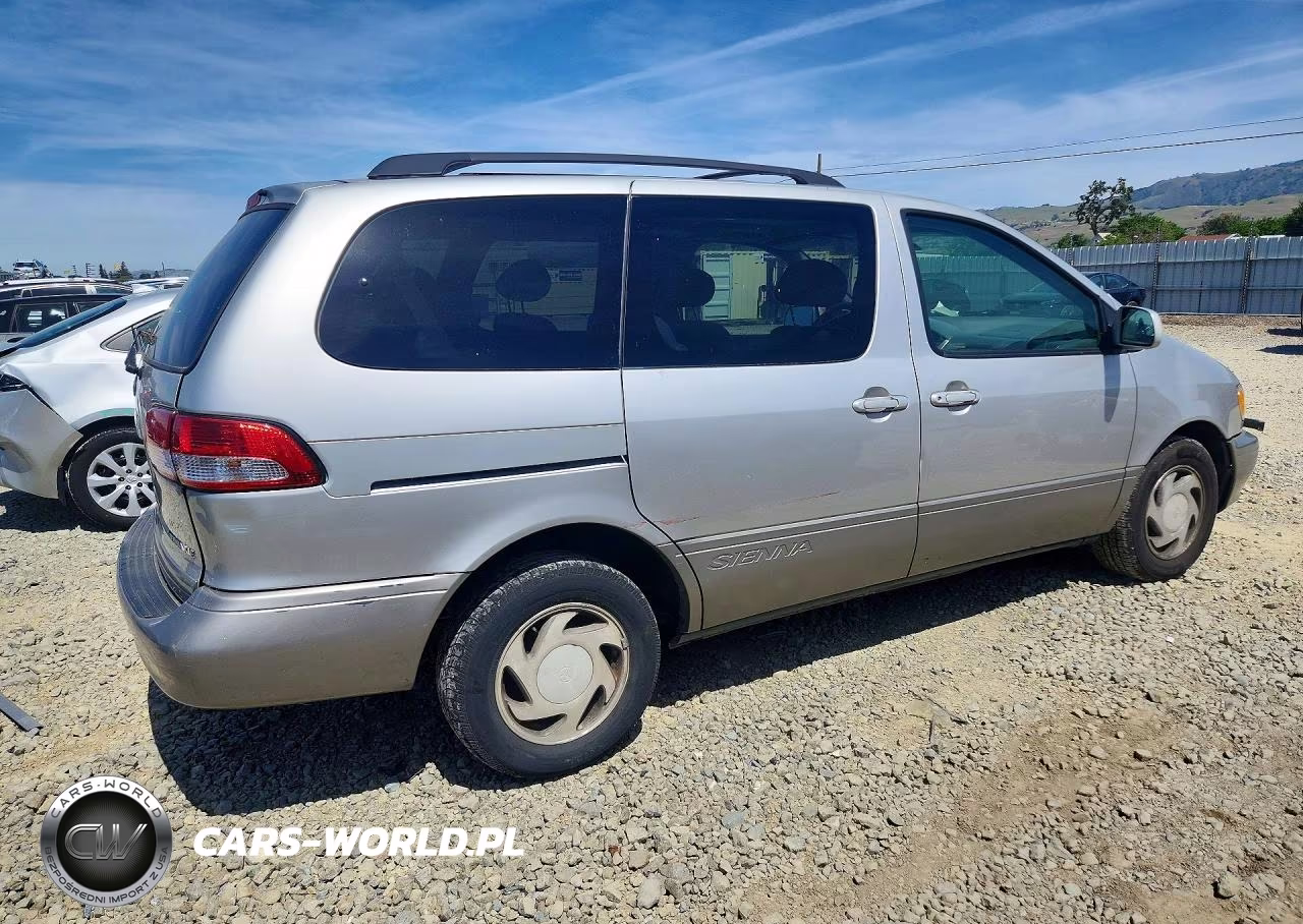 2002 Toyt Sienna VIN:4T3ZF13C92U469829 - 3