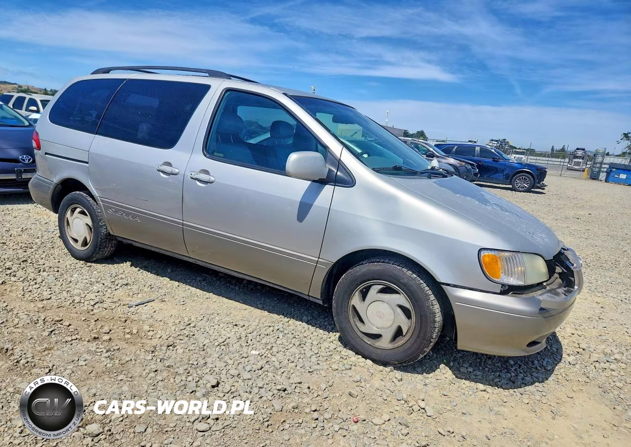 2002 Toyt Sienna VIN:4T3ZF13C92U469829 - 4