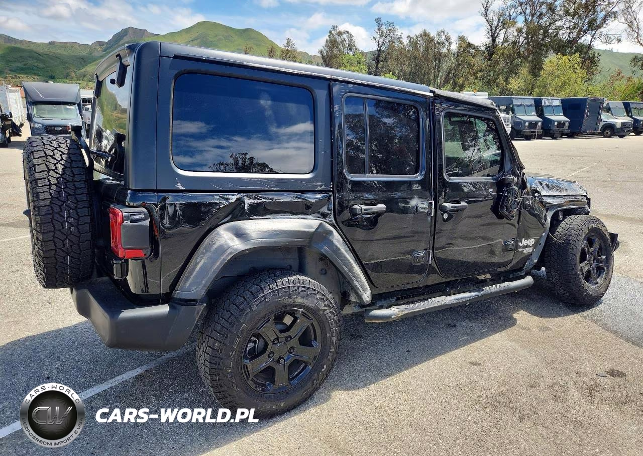 2020 Jeep Wrangler Unlimited Sport VIN:1C4HJXDG3LW274830 - 3
