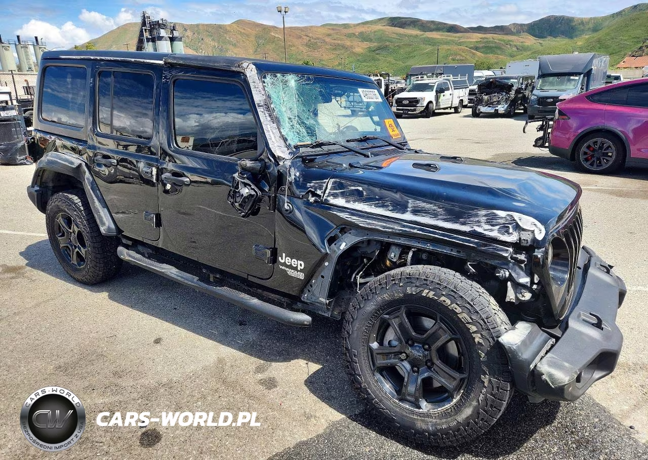 2020 Jeep Wrangler Unlimited Sport VIN:1C4HJXDG3LW274830 - 4