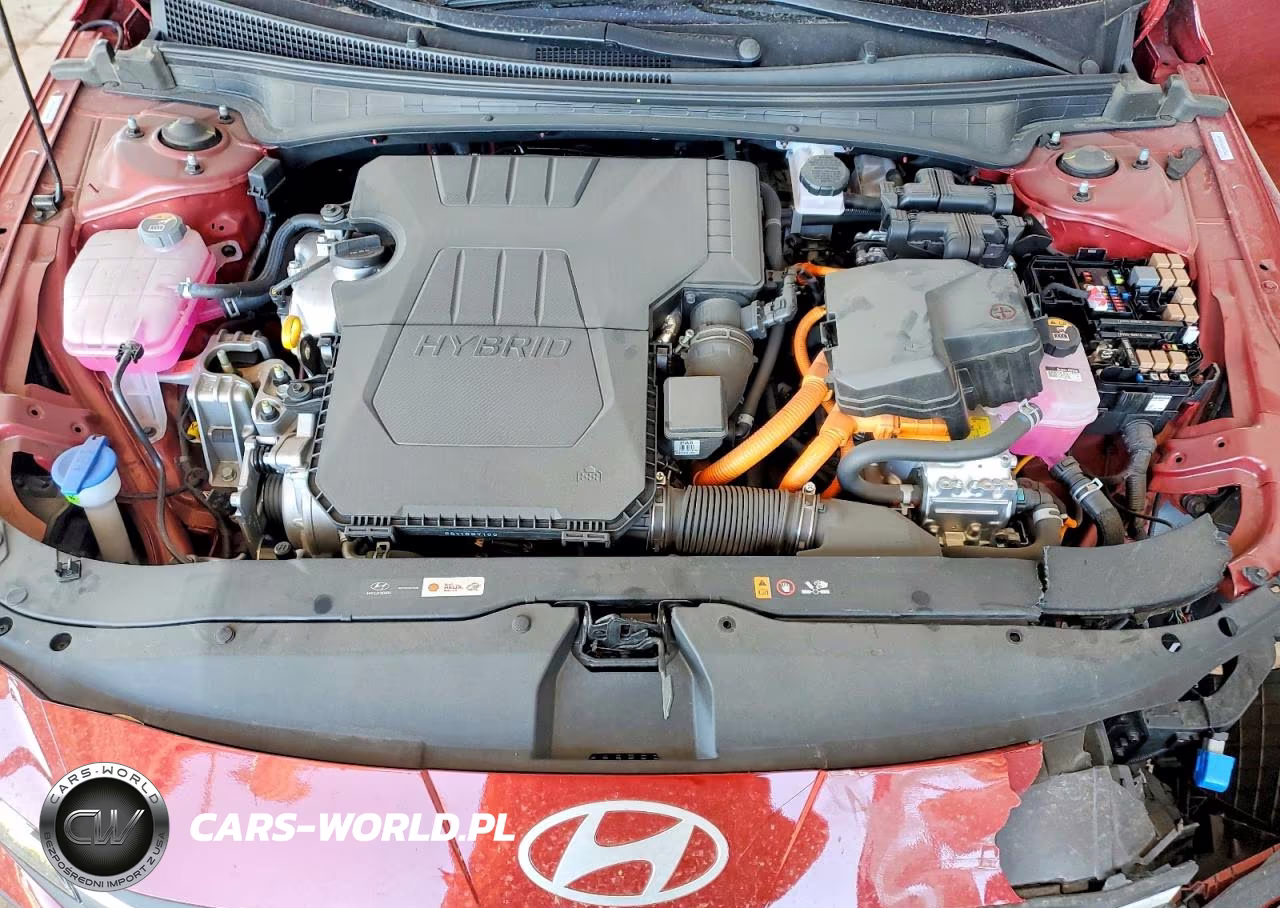 2025 Hyundai Elantra Hybrid Blue VIN:KMHLM4DJ5SU150298 - 11