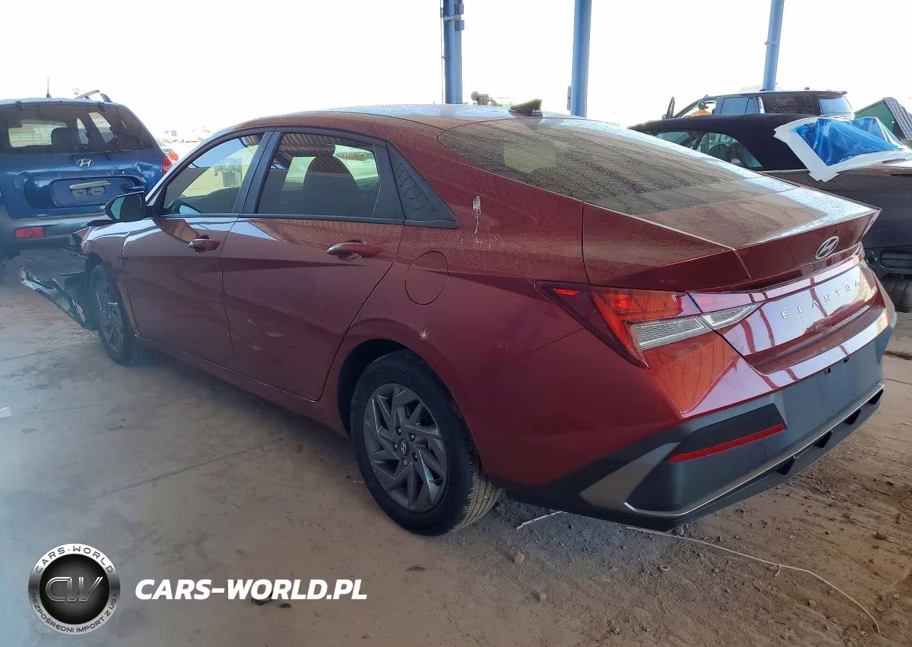 2025 Hyundai Elantra Hybrid Blue VIN:KMHLM4DJ5SU150298 - 2