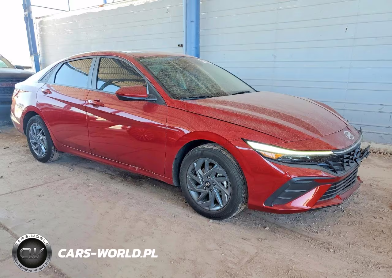 2025 Hyundai Elantra Hybrid Blue VIN:KMHLM4DJ5SU150298 - 4