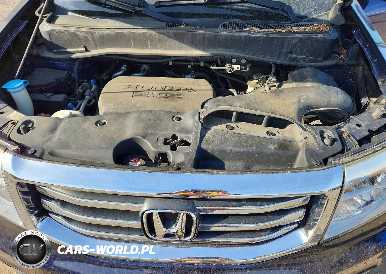 2014 Honda Pilot Exln VIN:5FNYF4H71EB043765 - 12