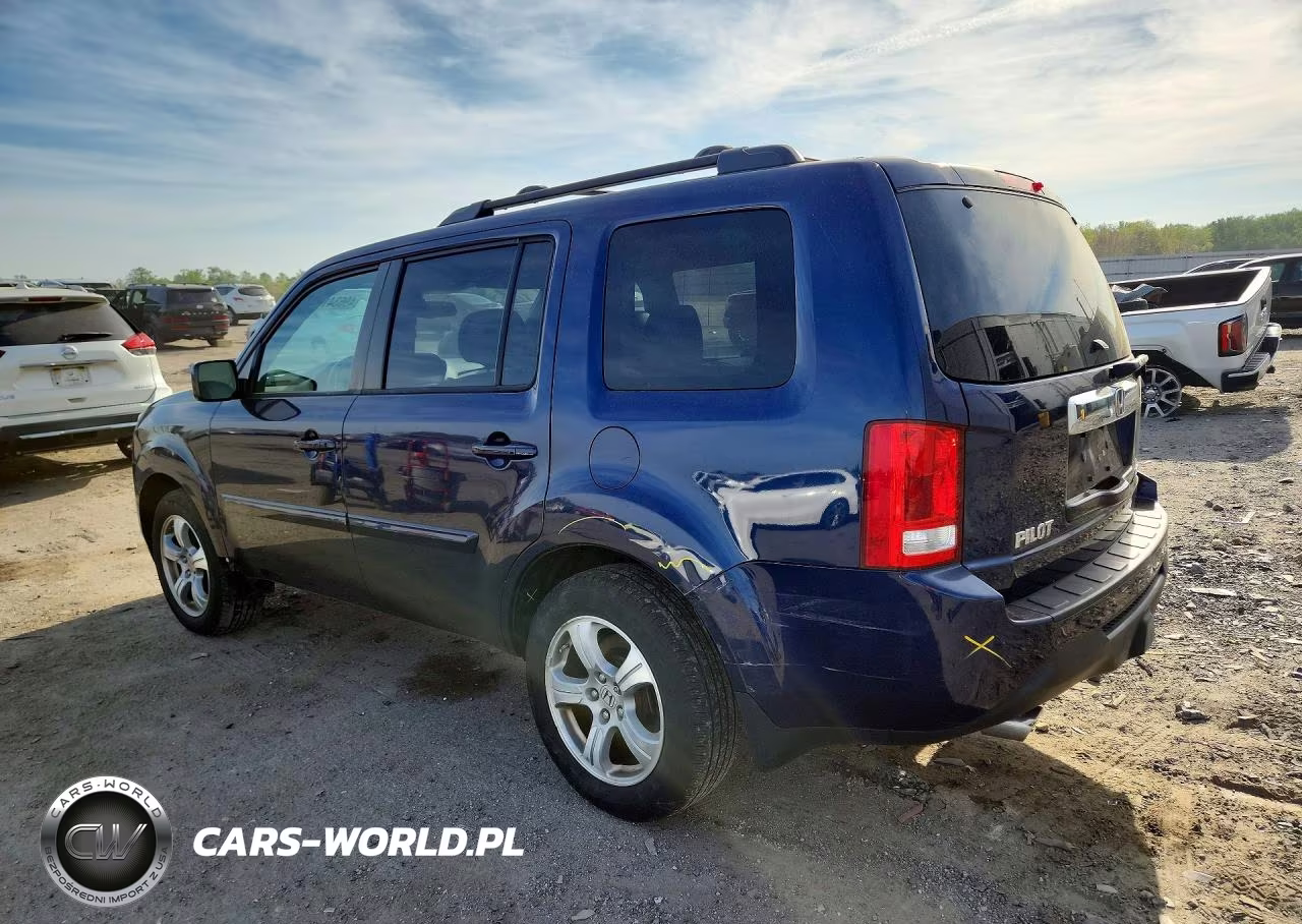 2014 Honda Pilot Exln VIN:5FNYF4H71EB043765 - 2
