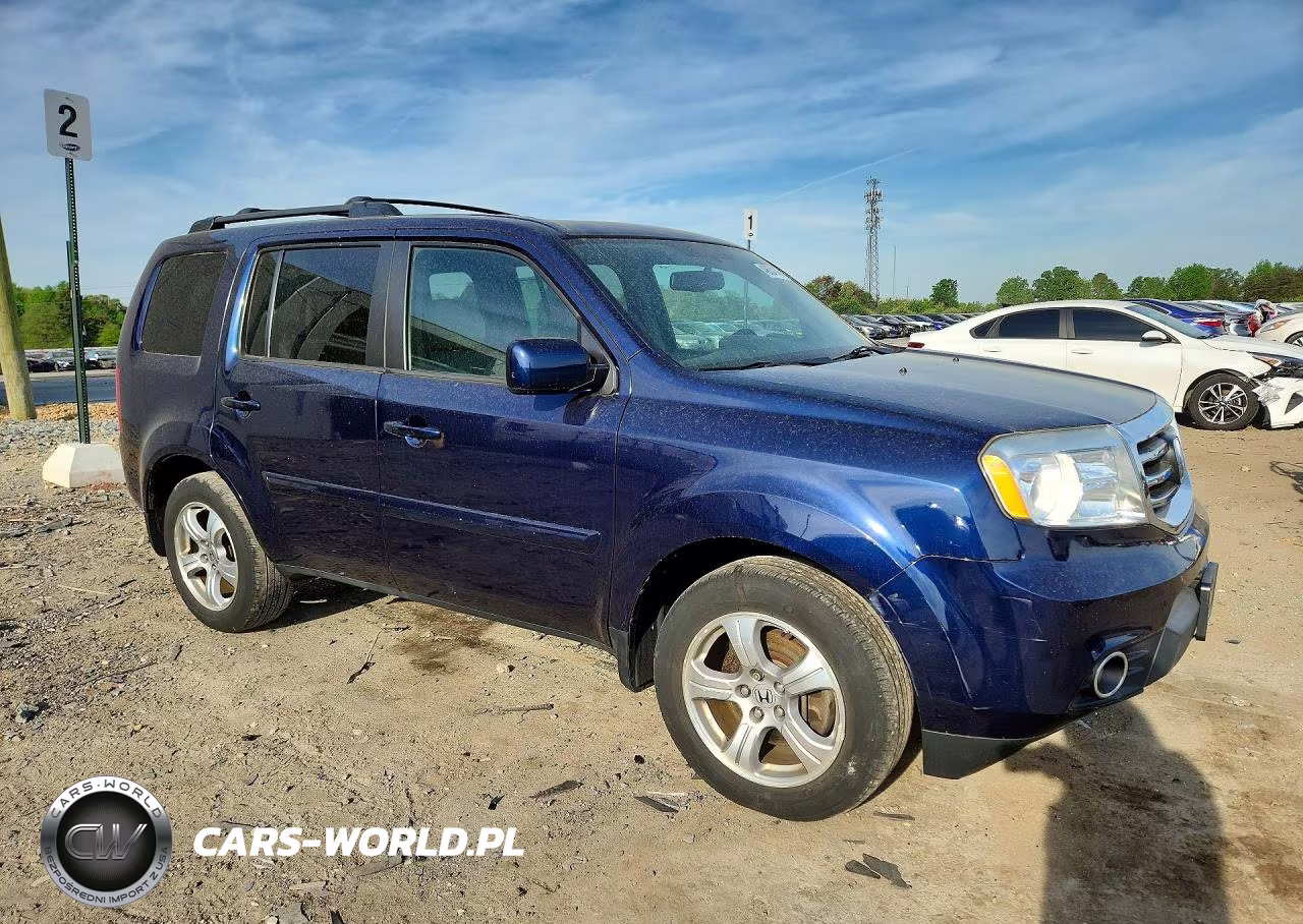 2014 Honda Pilot Exln VIN:5FNYF4H71EB043765 - 4
