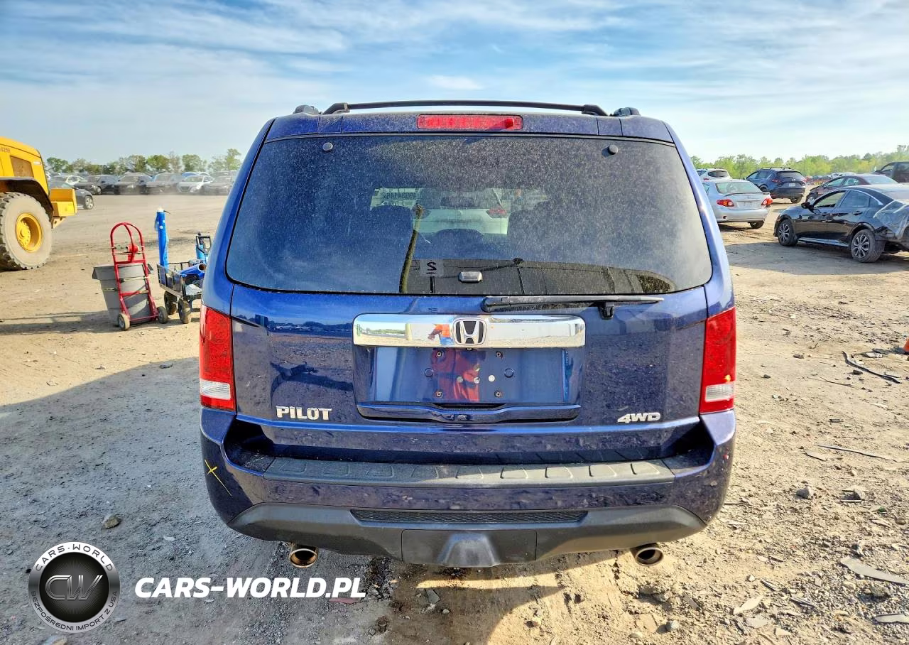 2014 Honda Pilot Exln VIN:5FNYF4H71EB043765 - 6