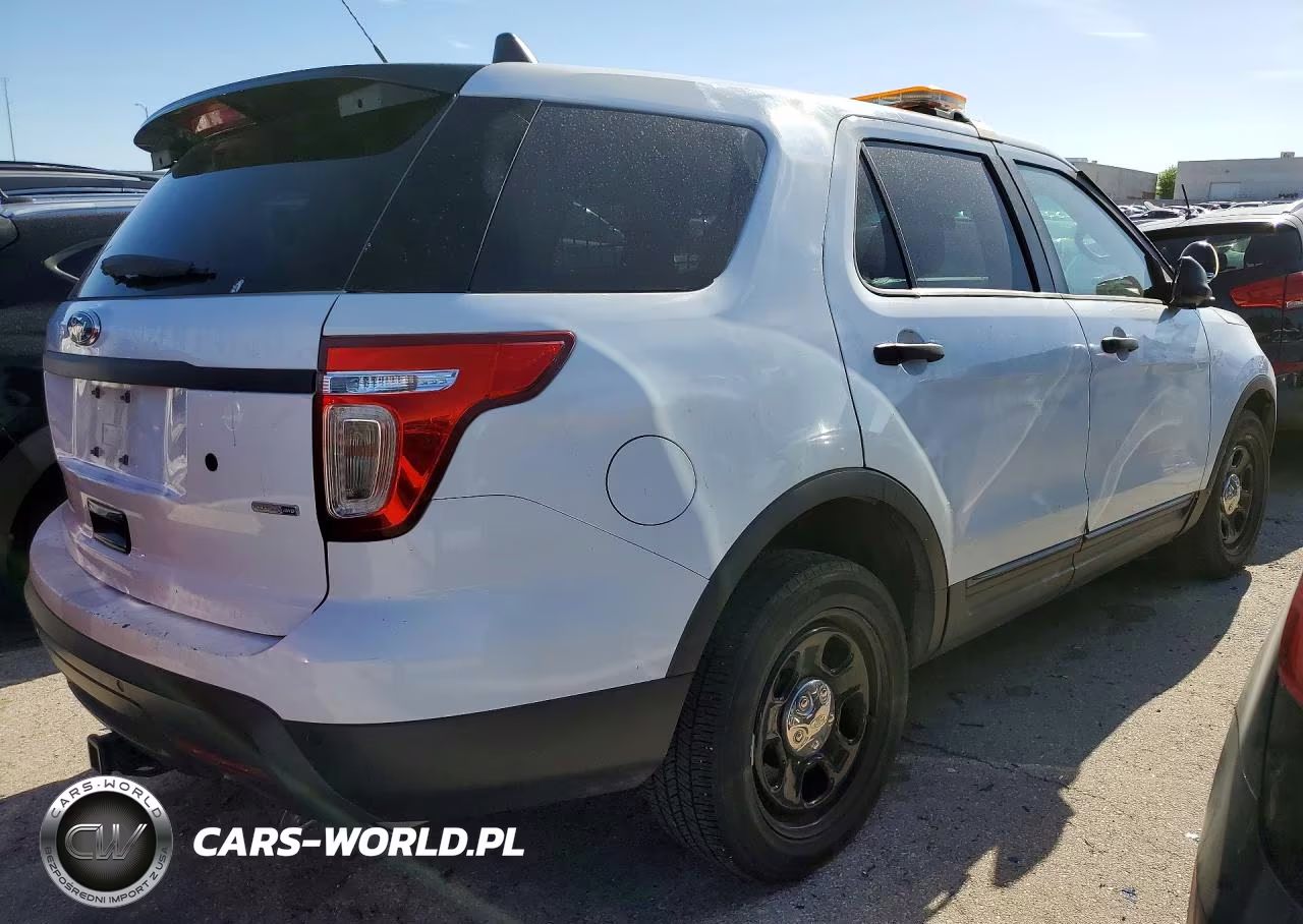 2014 Ford Explorer Police Interceptor VIN:1FM5K8AR1EGA75912 - 3