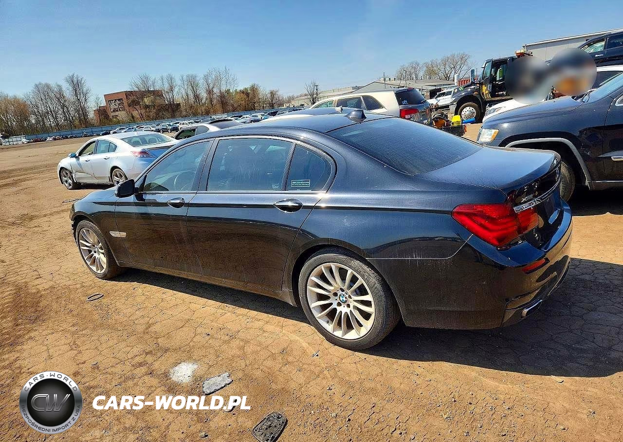 2013 BMW 740 Lxi VIN:WBAYF4C58ED282191 - 2