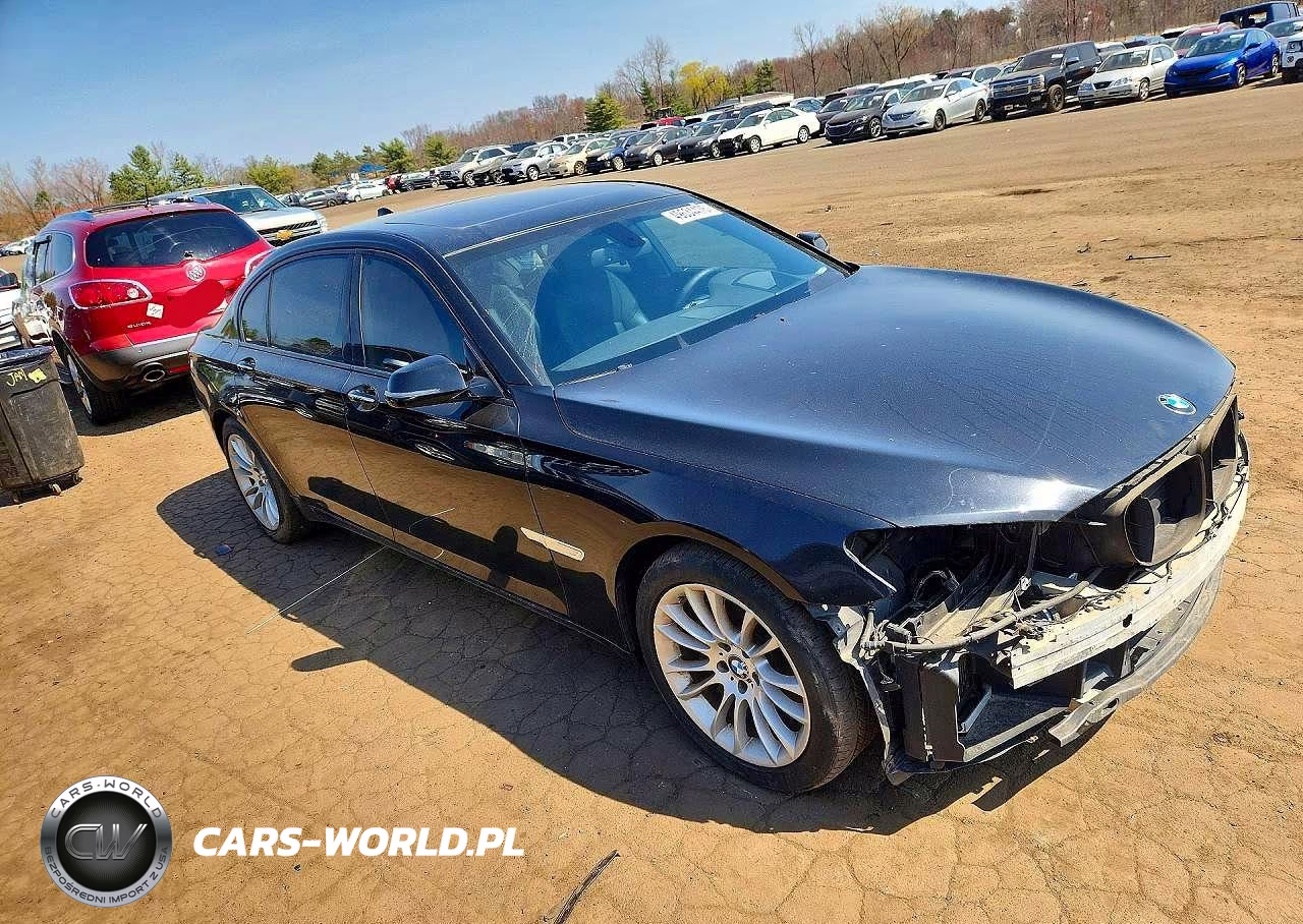 2013 BMW 740 Lxi VIN:WBAYF4C58ED282191 - 4