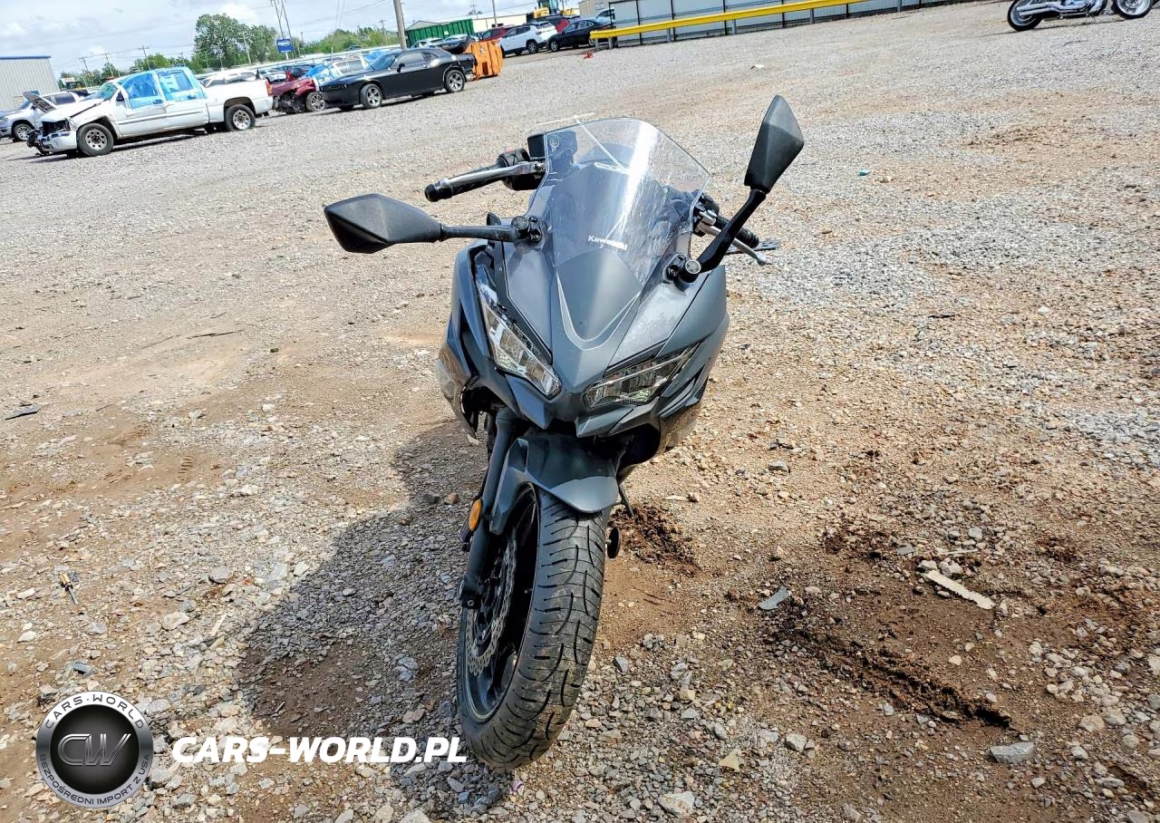 2024 Kawasaki Ex650 P VIN:ML5EXEP17RDAC6476 - 2