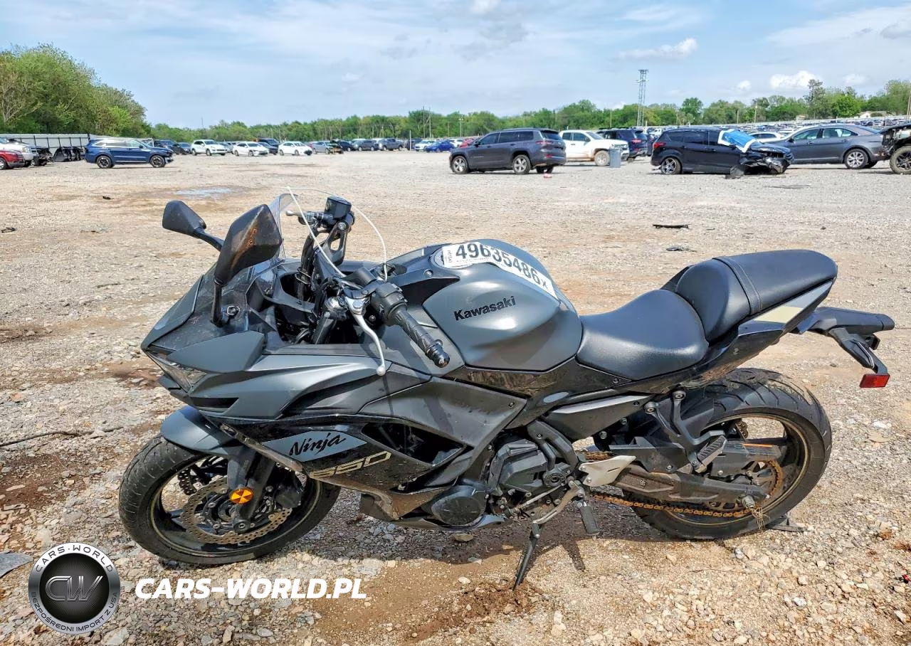 2024 Kawasaki Ex650 P VIN:ML5EXEP17RDAC6476 - 3