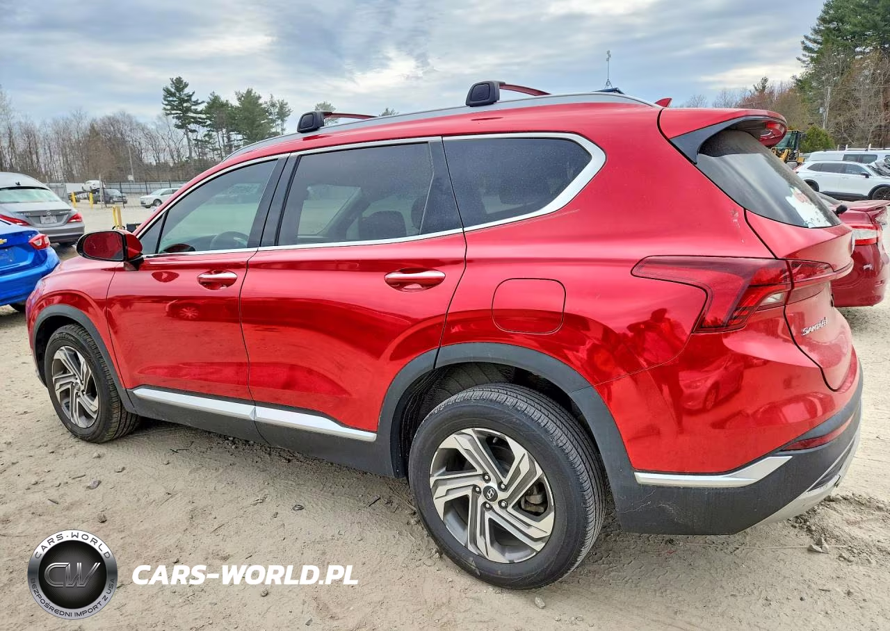 2022 Hyundai Santa Fe Sel VIN:5NMS64AJ7NH376711 - 2