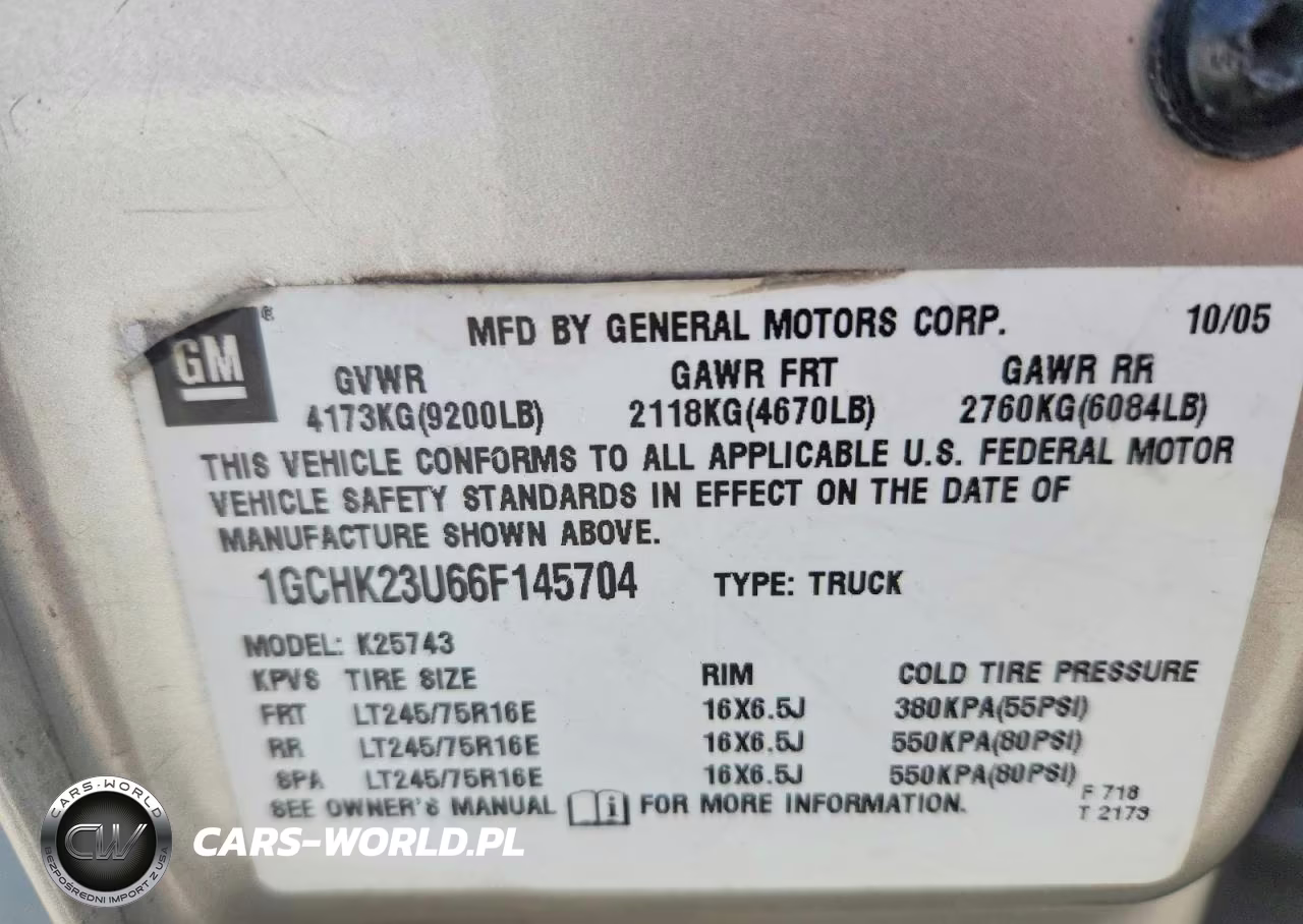 2006 Chevrolet Silverado K2500 Heavy Duty VIN:1GCHK23U66F145704 - 12