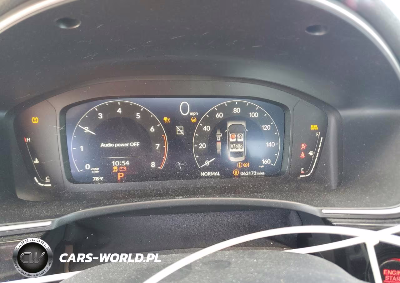 2024 Honda Civic Touring VIN:2HGFE1F95RH325342 - 9