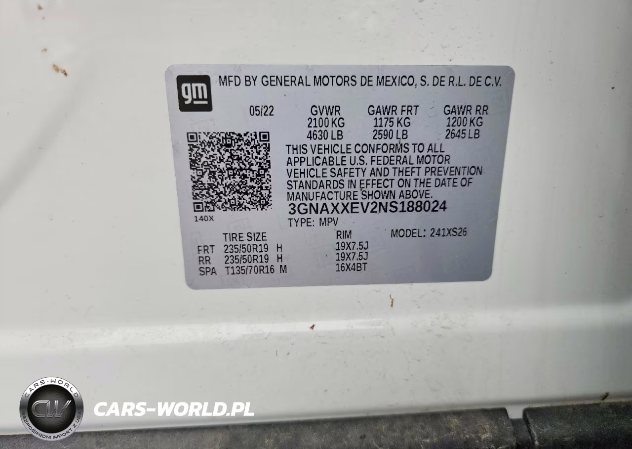 2022 Chevrolet Equinox Premier VIN:3GNAXXEV2NS188024 - 13