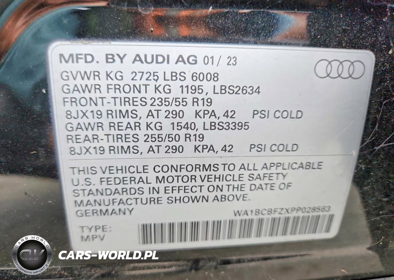 2023 Audi Q4 E-Tron Premium Plus VIN:WA1BCBFZXPP028563 - 13
