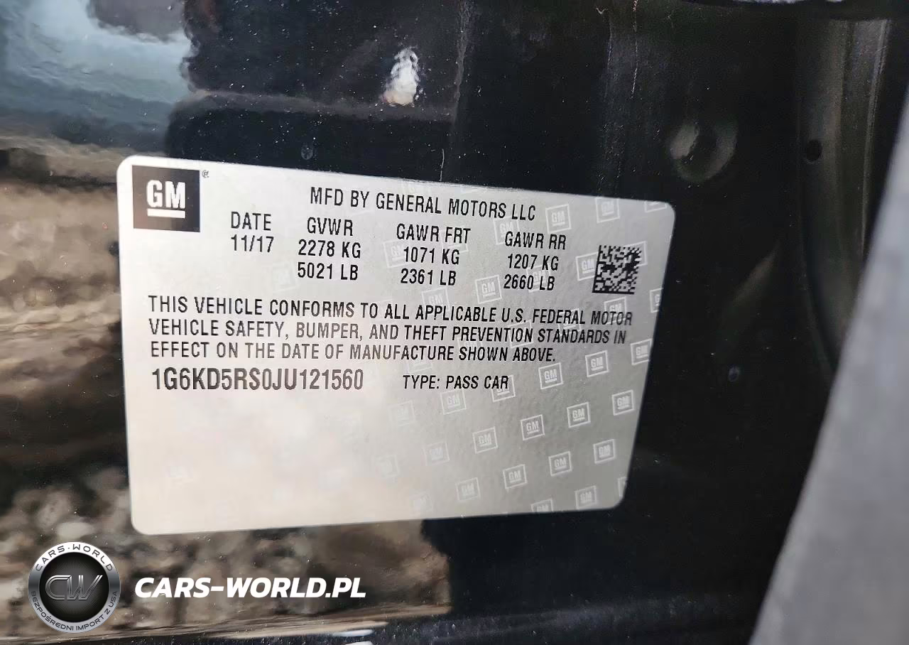 2018 Cadillac Ct6 Luxury VIN:1G6KD5RS0JU121560 - 12