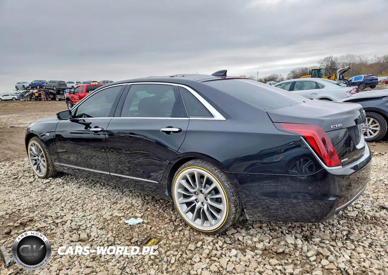 2018 Cadillac Ct6 Luxury VIN:1G6KD5RS0JU121560 - 2