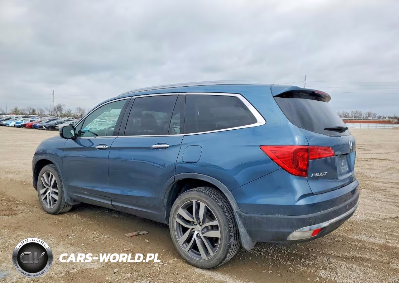 2017 Honda Pilot Touring VIN:5FNYF6H96HB009595 - 2