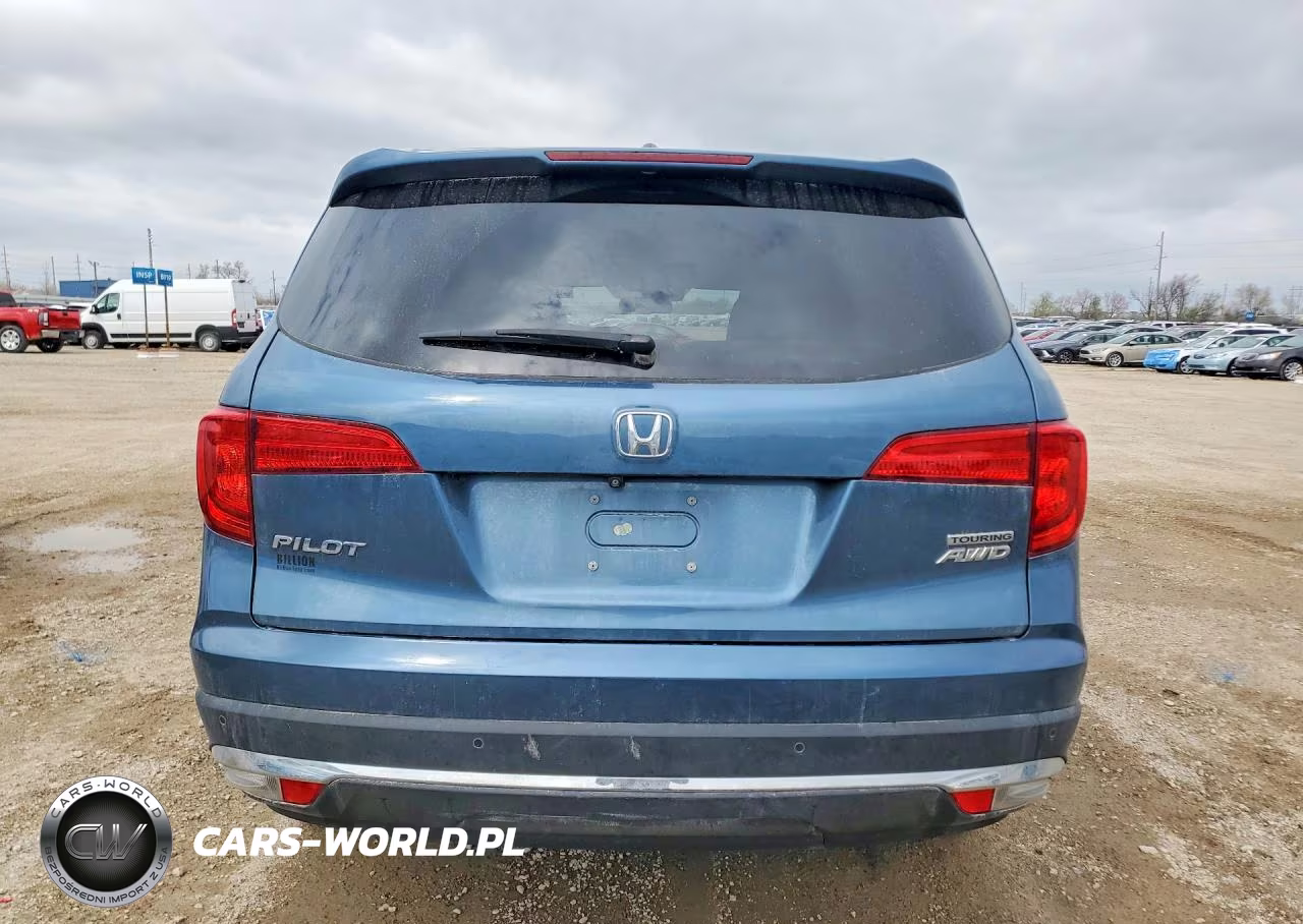 2017 Honda Pilot Touring VIN:5FNYF6H96HB009595 - 6