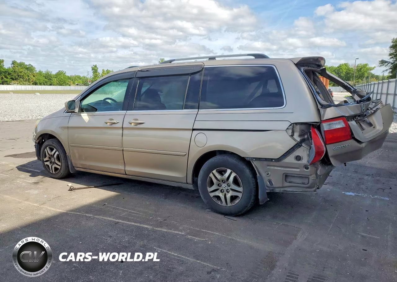 2007 Honda Odyssey Exl VIN:5FNRL38657B406862 - 2
