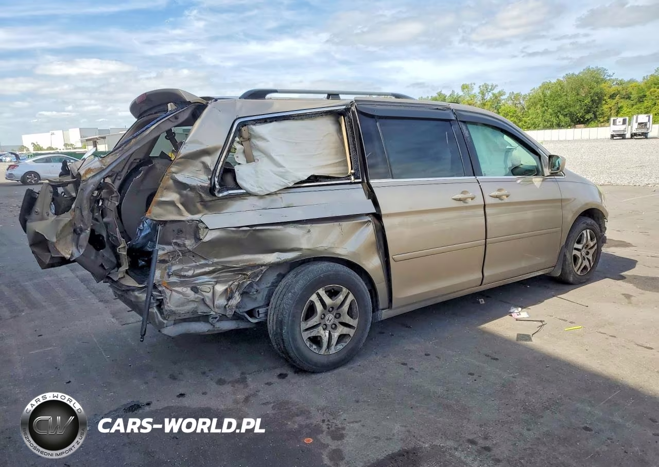 2007 Honda Odyssey Exl VIN:5FNRL38657B406862 - 3