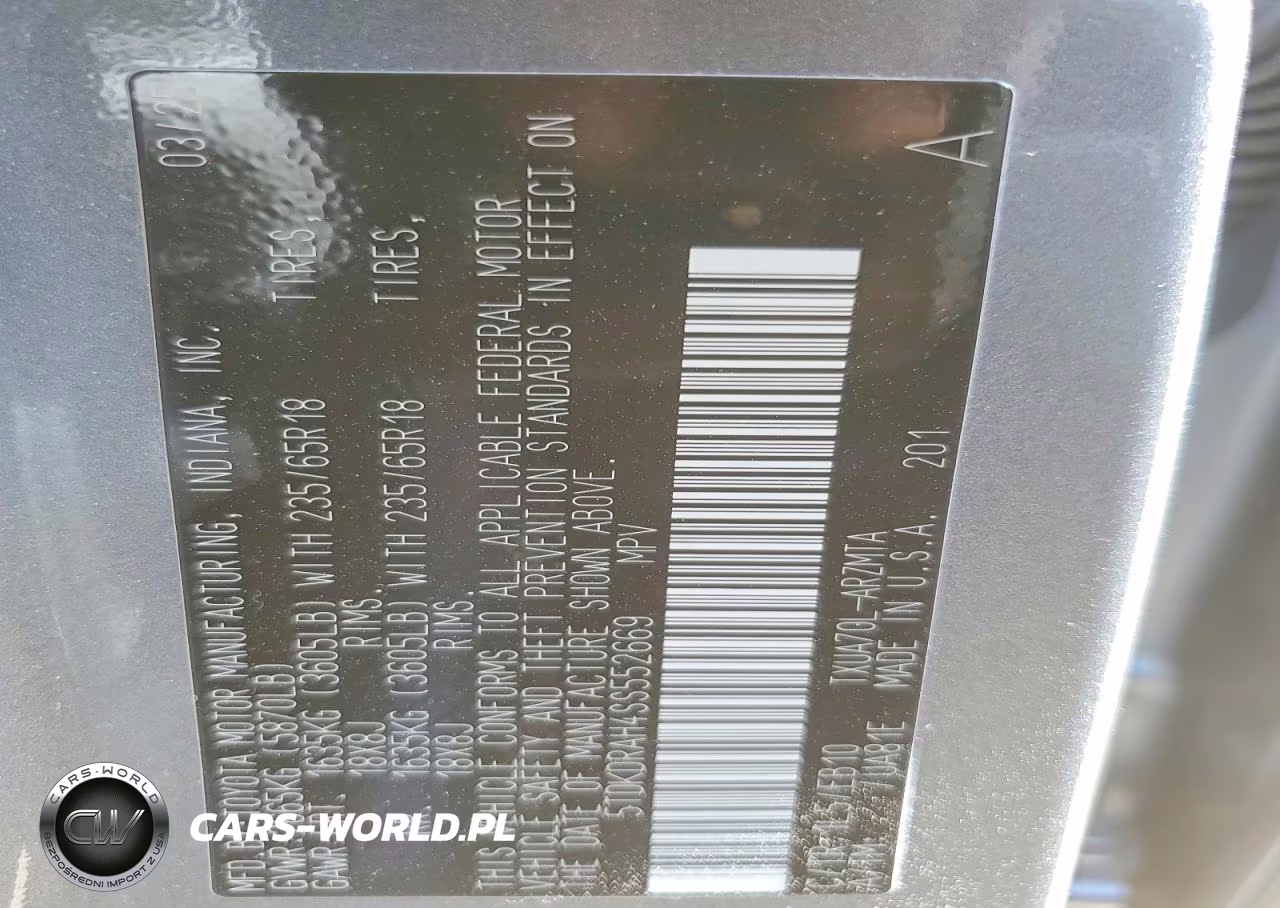 2025 Toyota Highlander Xle VIN:5TDKDRAH4SS552669 - 13
