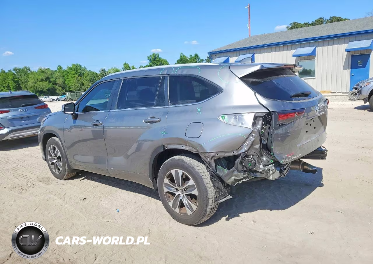 2025 Toyota Highlander Xle VIN:5TDKDRAH4SS552669 - 2
