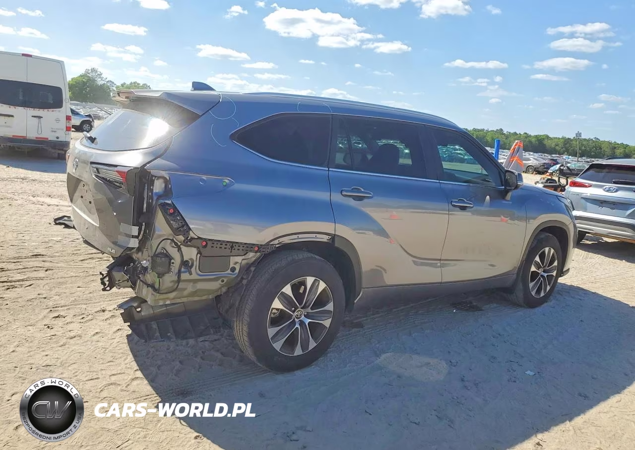 2025 Toyota Highlander Xle VIN:5TDKDRAH4SS552669 - 3