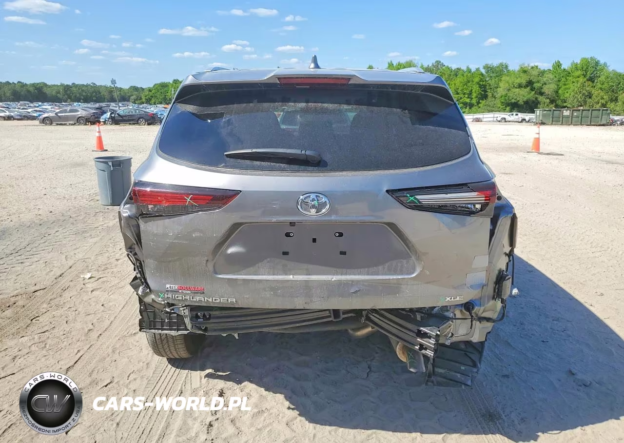2025 Toyota Highlander Xle VIN:5TDKDRAH4SS552669 - 6