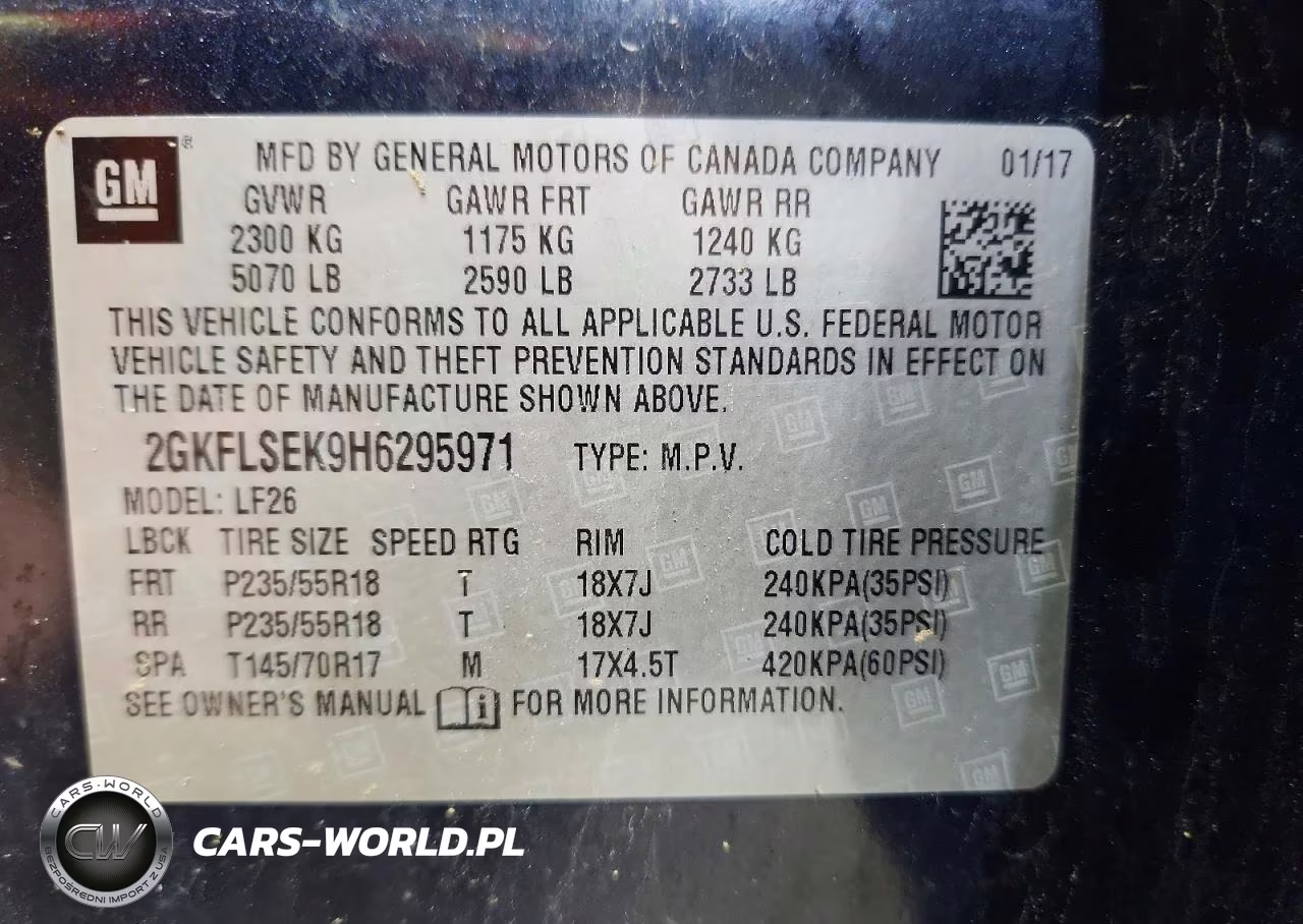 2017 GMC Terrain Sle VIN:2GKFLSEK9H6295971 - 13
